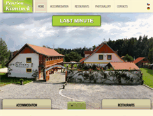 Tablet Screenshot of penzion-kaminek.cz